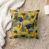 妖精の青緑色 クッション (ブランケット)