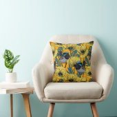 妖精の青緑色 クッション (椅子)