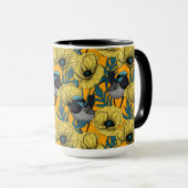 妖精の青緑色 マグカップ (正面右)