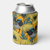 妖精の青緑色 缶クーラー (缶裏面)