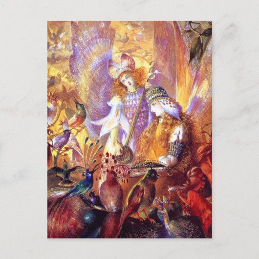 妖精の音楽 ポストカード (正面)