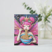 妖精の食べラーメン ポストカード (スタンド正面)