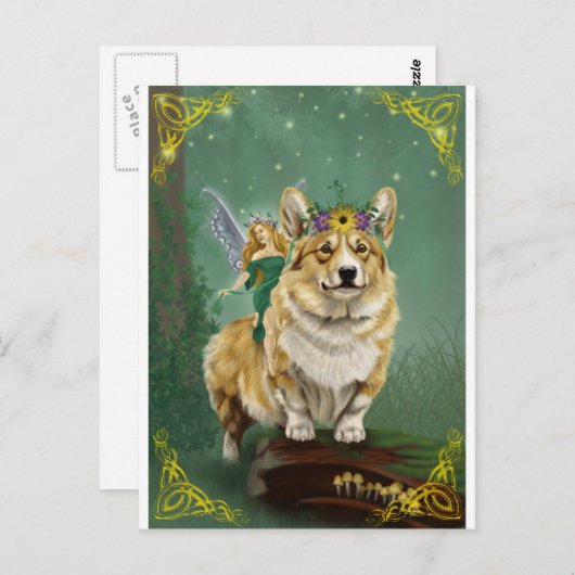 妖精の馬 ポストカード (正面/裏面)