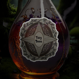 妖精の骨薬用ポーションボトルラベル シール