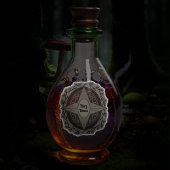 妖精の骨薬用ポーションボトルラベル シール