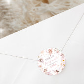 妖精の魅惑のガーデンバースデーパーティー ラウンドシール