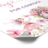 妖精の魅惑の森の誕生日ありがとう ポスター (角)