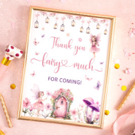 妖精の魅惑の森の誕生日ありがとう ポスター