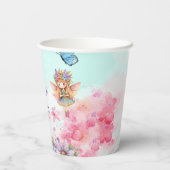 妖精の魅惑の森紙カップ 紙コップ (裏面)