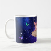 妖精の魅惑キノコ魔法パーソナル コーヒーマグカップ (左)