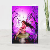 妖精の魔法の挨拶状 カード (正面)