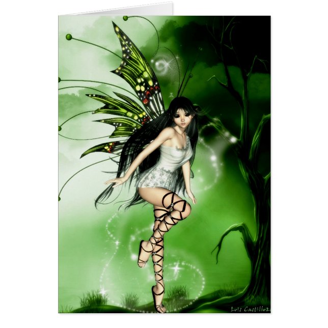 妖精の魔法IIの空白のなカード (正面)