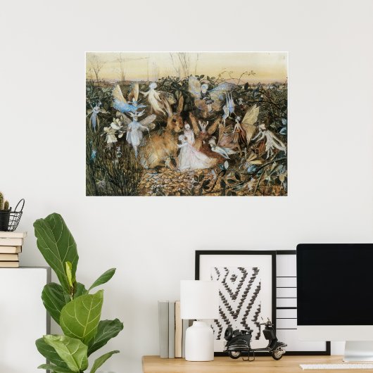 妖精の黄昏 ポスター (ホームオフィス)