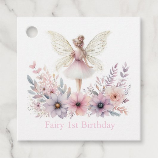 妖精の1歳の誕生日 フェイバータグ (正面)