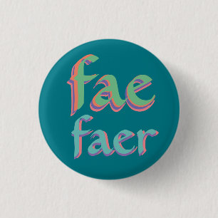 妖精のfaerの代名詞ボタン 缶バッジ
