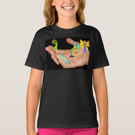 妖精のTシャツが大好き Tシャツ (正面)