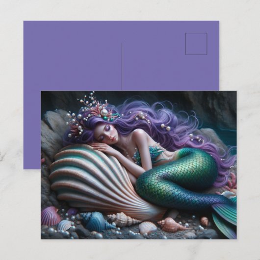 妖精はがき ポストカード (正面/裏面)