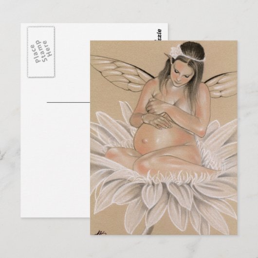 妖精はがき ポストカード (正面/裏面)