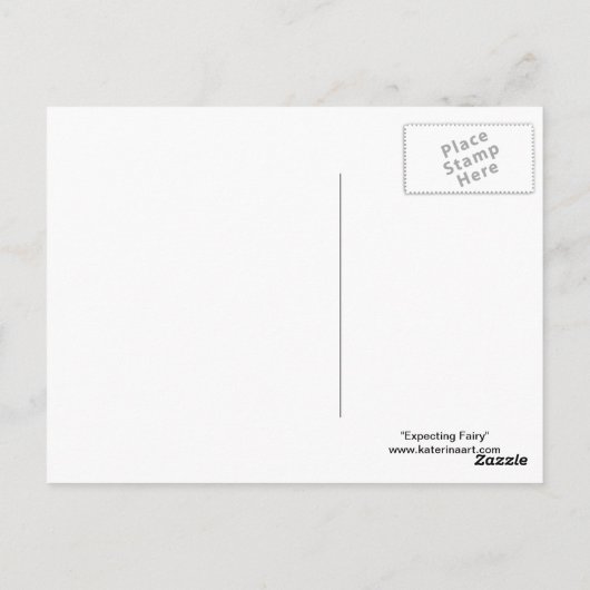 妖精はがき ポストカード (裏面)