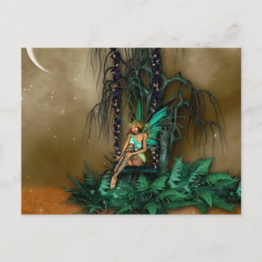 妖精はがき ポストカード (正面)