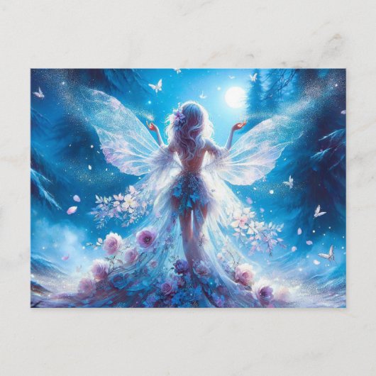 妖精はがき ポストカード (正面)