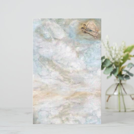 妖精は子供の文房具アーサーRackhamと飛びます 便箋 (スタンド正面)