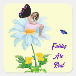 妖精は実在封筒用シール スクエアシール