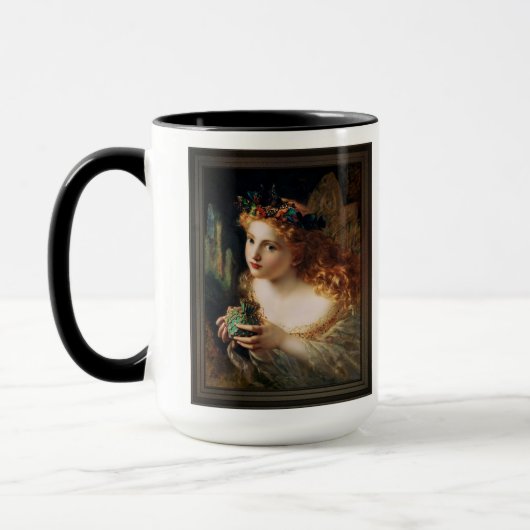 妖精は最も美しいものでできている マグカップ (左)