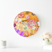 妖精は来間もなく出る ラージ壁時計 (ホーム)