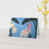 妖精は横のカードを望みます カード (黄色い花)