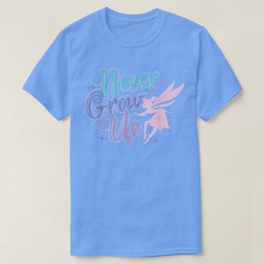 妖精は決して成長しない Tシャツ (デザイン正面)
