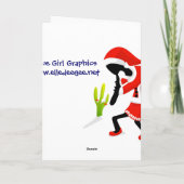 妖精みみずのクリスマスカード シーズンカード (裏面)