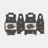 妖精をテーマにした魅惑的な庭園のパーティー誕生日 フェイバーボックス (折り畳みなし)