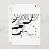 妖精を駆り立てる芸術 ポストカード (正面/裏面)