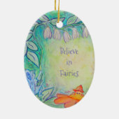 妖精インザガーデンカスタムオーナメント セラミックオーナメント (裏面)