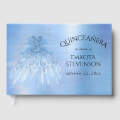 妖精ウィングアイスガウン | フロストブルー虹色の光沢 ゲストブック (正面)