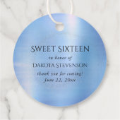 妖精ウィングアイスガウン | フロストブルー虹色の光沢 フェイバータグ (裏面)