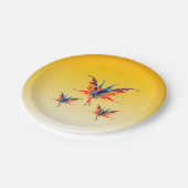 妖精ウイングカスタム紙プレート7 in ペーパープレート (アングル)