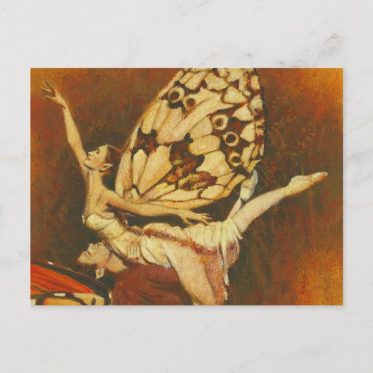 妖精カップルのポストカード ポストカード (正面)