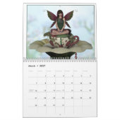 妖精カレンダー カレンダー (3月 2027)