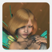 妖精ガールシール スクエアシール (正面)