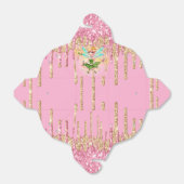 妖精ガールピンク金ゴールドグリッタースパークルシャイン魔法 フェイバーボックス (折り畳みなし)