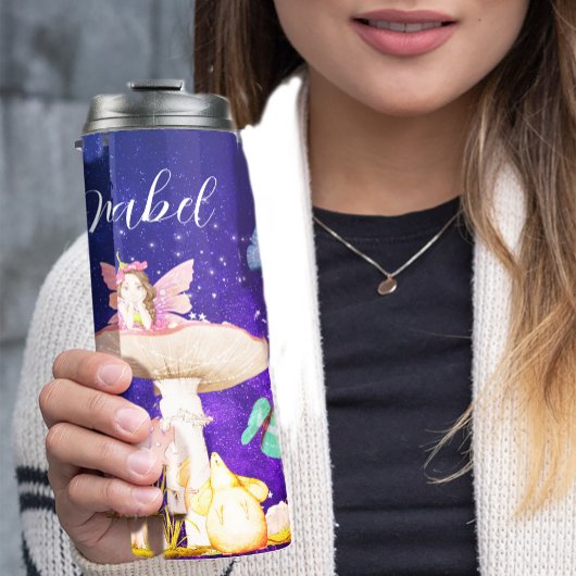 妖精キノコ魔法魅惑の星パーソナル タンブラー