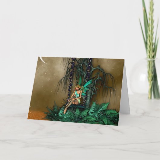 妖精グリーティングカード カード (正面)