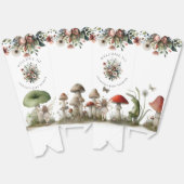 妖精コテージキノコフローラベビーガールシャワー フェイバーボックス (見開き)