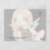 妖精ゴシック嵐稲妻雨 ポストカード (裏面)