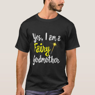 妖精ゴッドマザー魔法ウォンドマおもしろいマママ – マイファンタ Tシャツ
