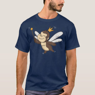 妖精ゴリラ野生動物神秘的な動物ゴリラFai Tシャツ