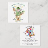 妖精ゴールドマザーの名刺 スクエア名刺 (正面/裏面)