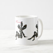 妖精シルエットサンダー_コーブ コーヒーマグカップ (正面右)